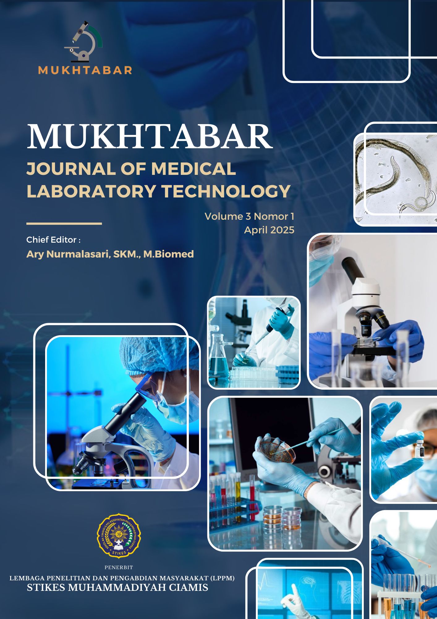 					View Vol. 3 No. 1 (2025): Mukhtabar: Journal of Medical Laboratory Technology (April 2024)
				
